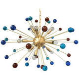 Lustre Star en verre de Murano