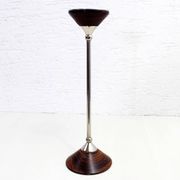 Bougeoir scandinave forme diabolo 1970