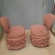 Paire de chaises "crapaud:" Napoléon III