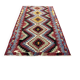 Oushak Geometric Wool Kilim Rug