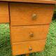 Light wood desk