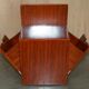 STARBAY LIVING THE LEGEND La Desirade Folding Hairdresser in leather and mahogany