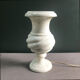 Lampe en albâtre torsadée