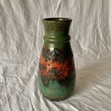 West Germany Vase - Bay Keramik 630 25 - Fat Lava