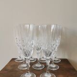 Vintage champagne flutes