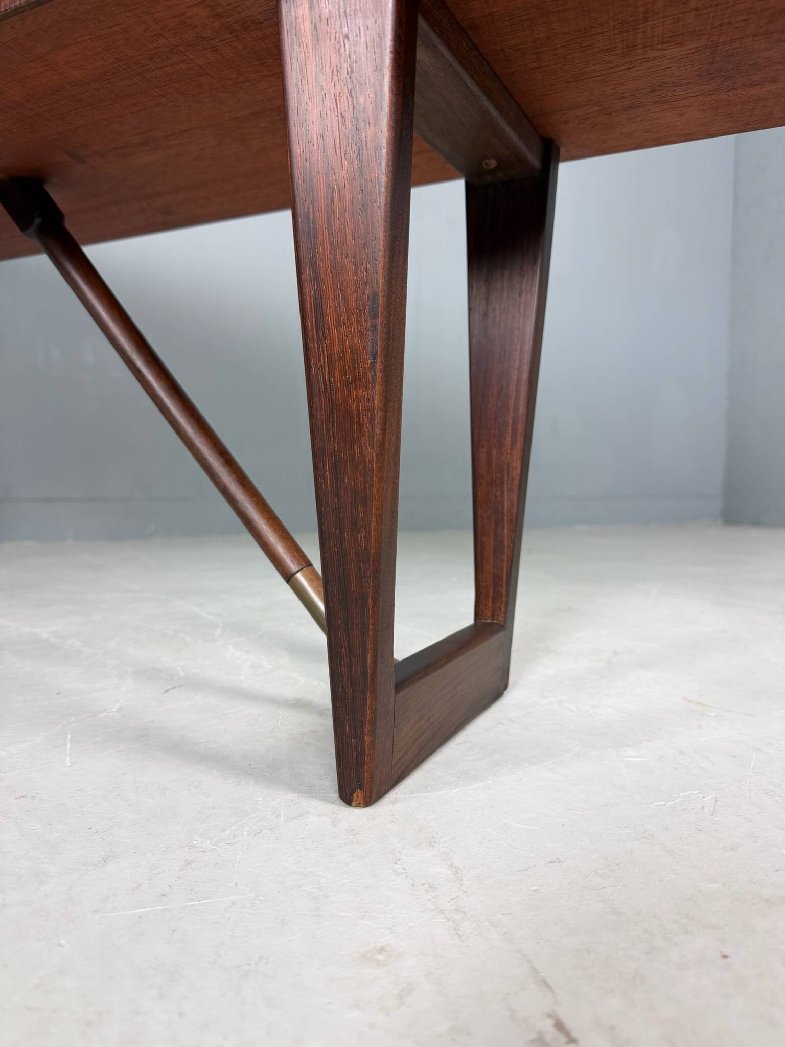 1960s Peter Løvig Nielsen 'Boomerang' Desk Hedensted Møbelfabrik
