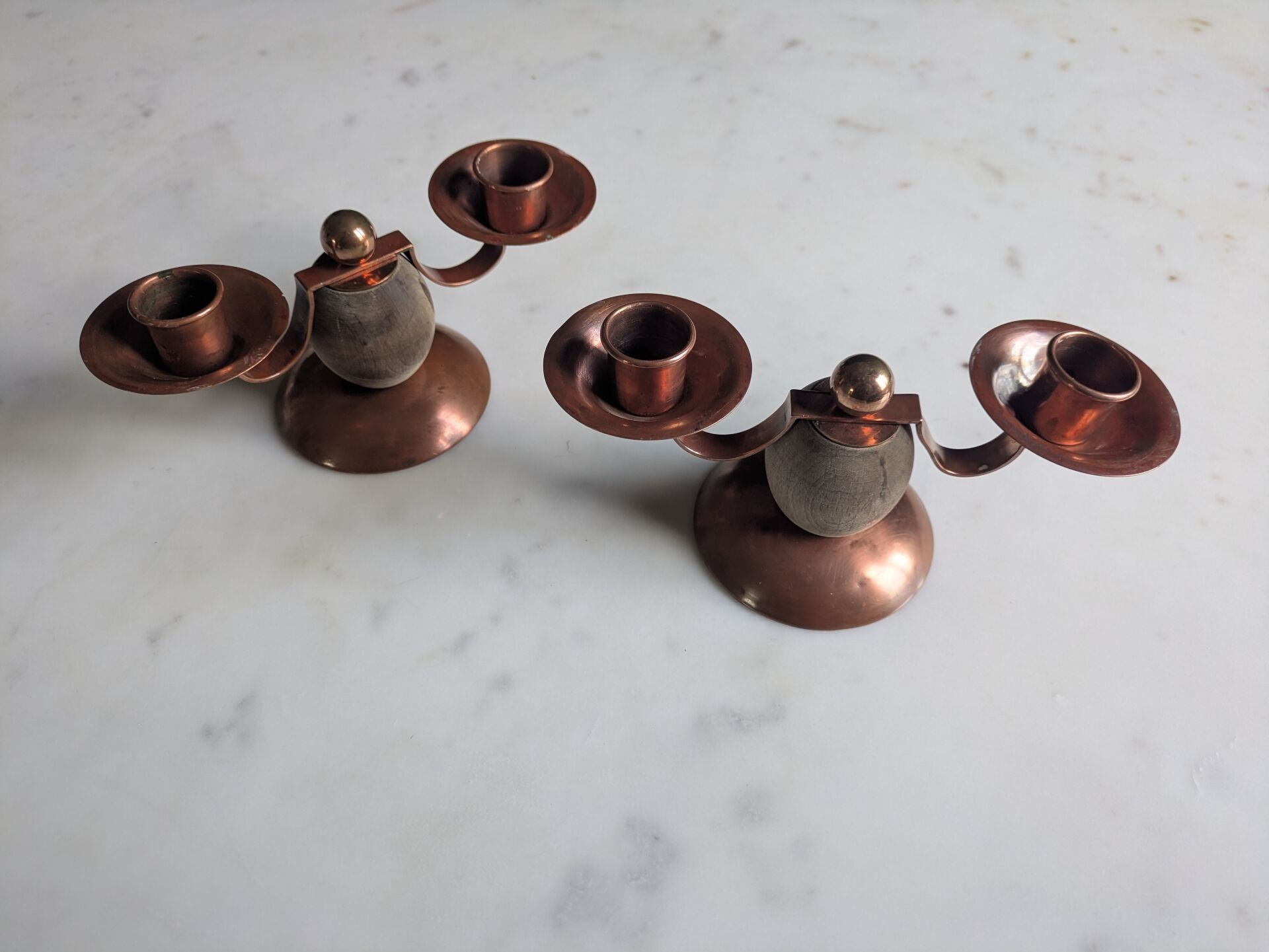 Bougeoirs Art déco