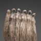 Groupe sculptural abstrait de six figures féminines