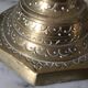 Pair of solid brass candlesticks