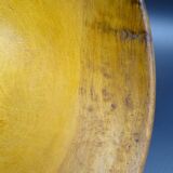 Wooden dish signed E - Circa 1960-1970