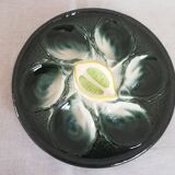 6 oyster plates Saint Clement 4589