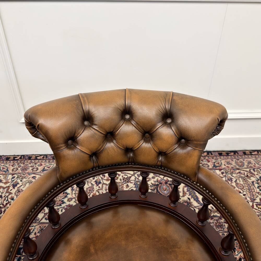 Set of Classic English Springvale Chesterfield Chairs
