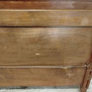 Headboard made of carved wood