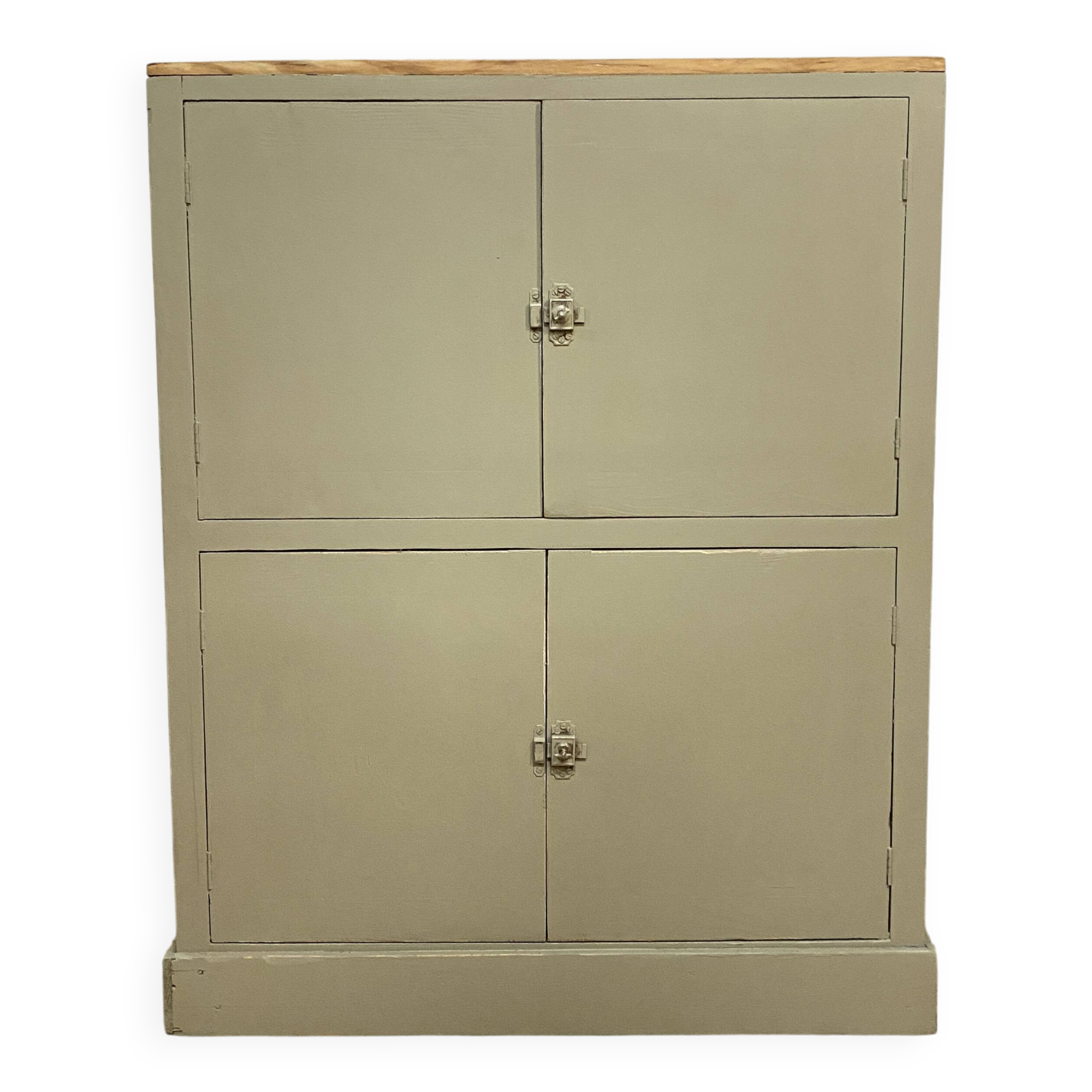 renovated antique sideboard - china cabinet