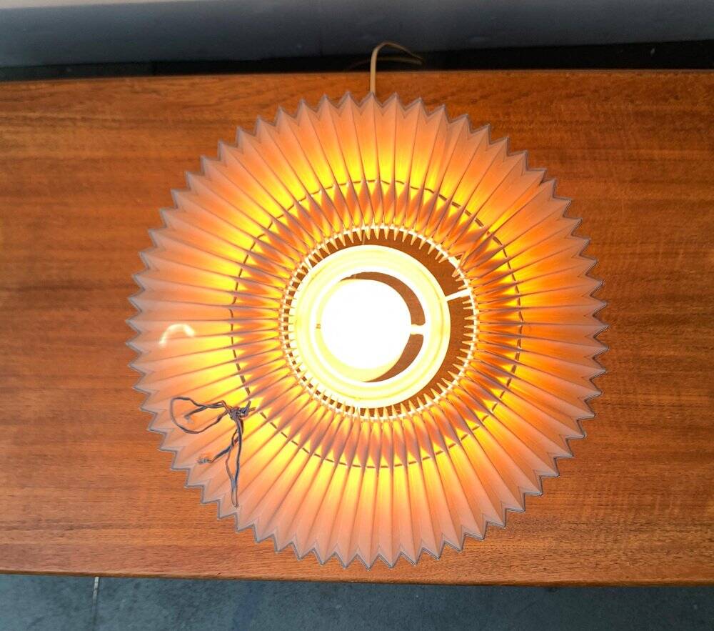 Danish royal table lamp from the mid-century by Kai Lange for Fog & Morup and Royal Copenhagen, 1960s.