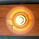 Danish royal table lamp from the mid-century by Kai Lange for Fog & Morup and Royal Copenhagen, 1960s.