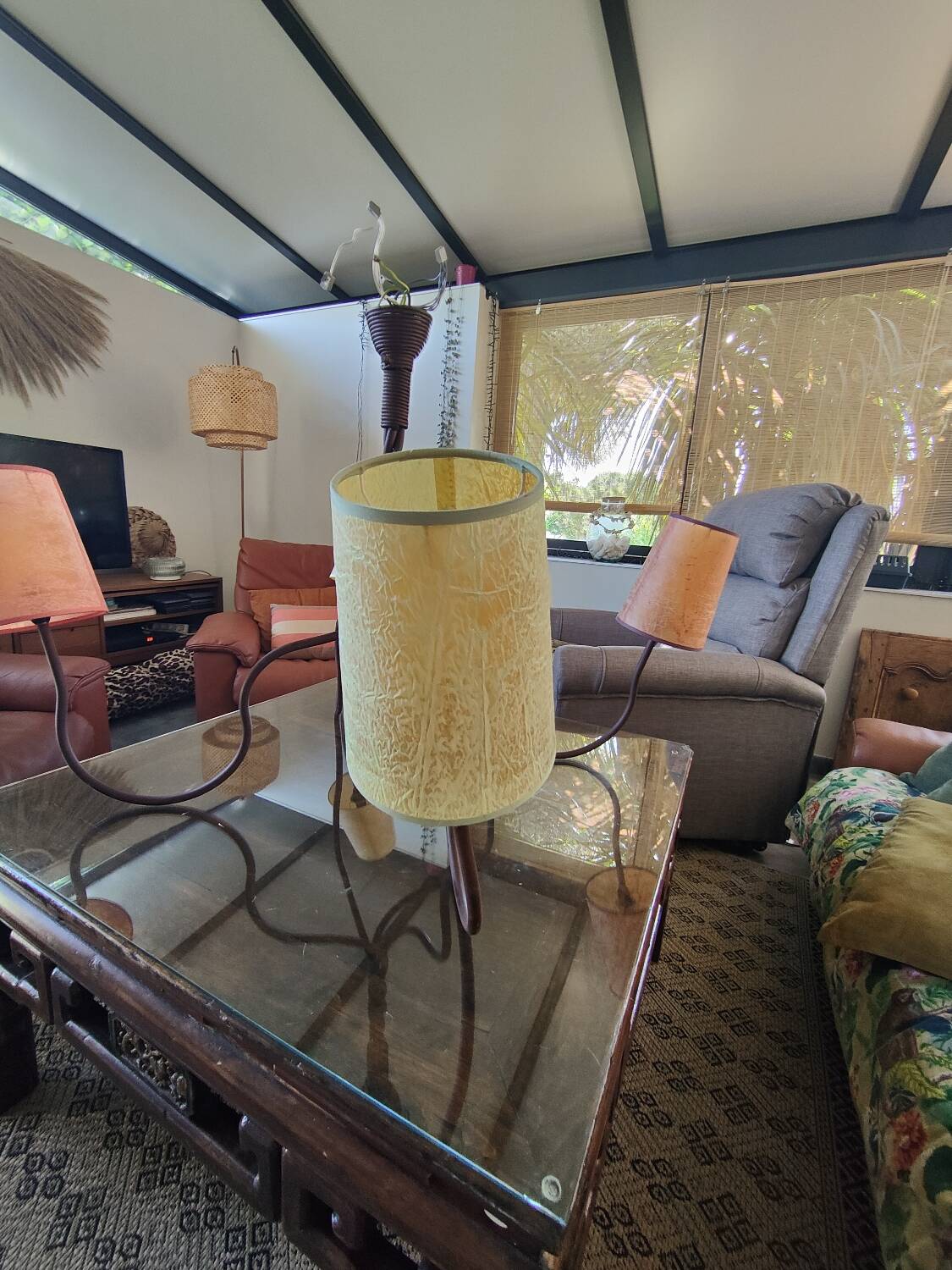 Industrial chandelier