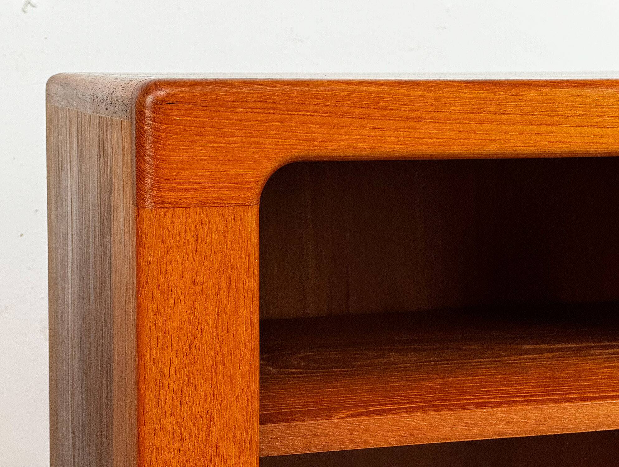 Set of 2 Danish Teak Nightstand by CFC Silkeborg, 1980s