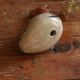 Ancient Mexican bird statue in ceramic