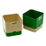Pair of Modular Indoor Planters 'Smeralda' by Programma Vastill, 1970s