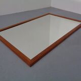 Large Danish No 368 Mirror in Teak by Aksel Kjersgaard, 1960s