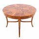Art Deco round table from the 40s, Poland. After renovation.