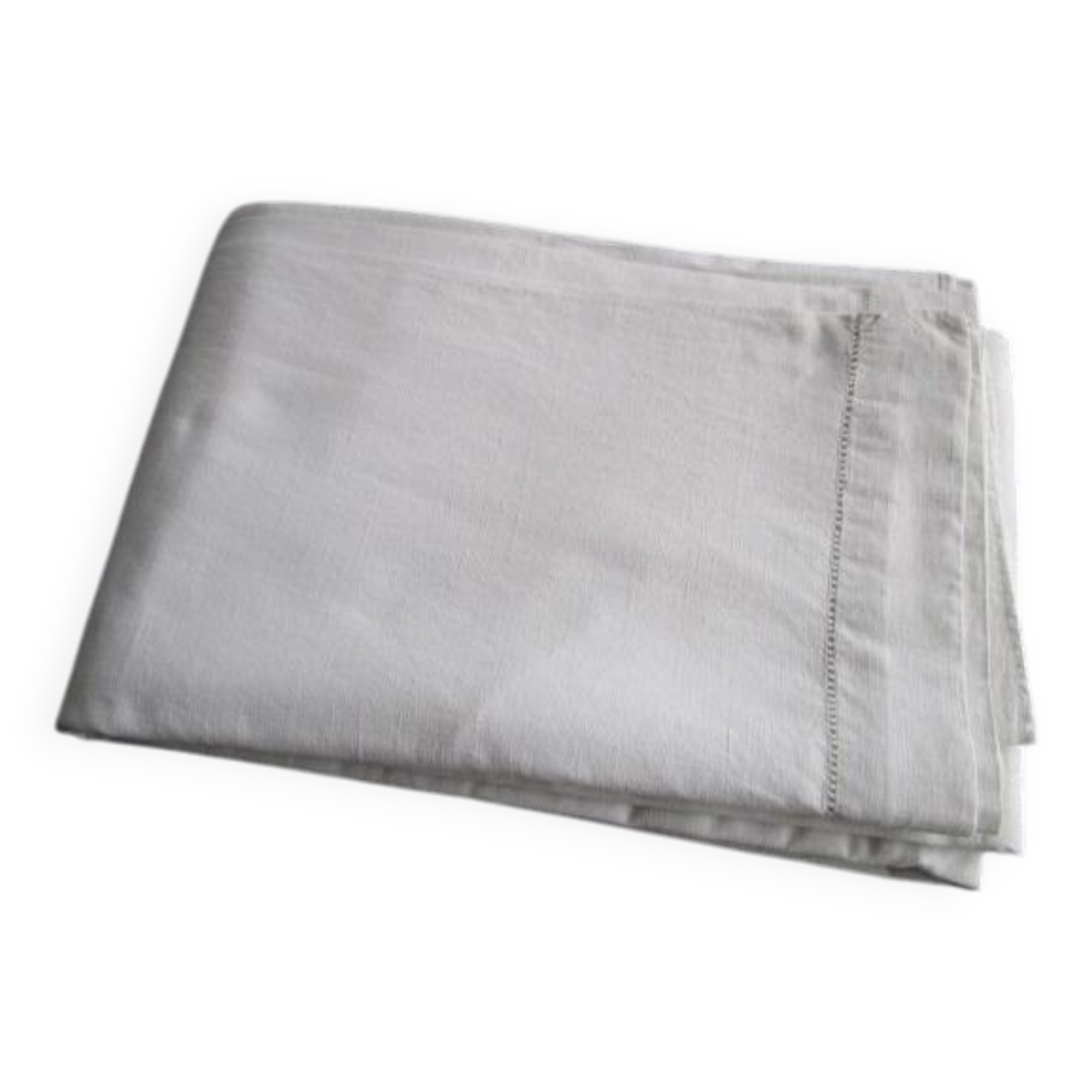 Old sheet 330x220cm - embroidered/monogrammed back