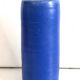 Blue ceramic cylinder vase