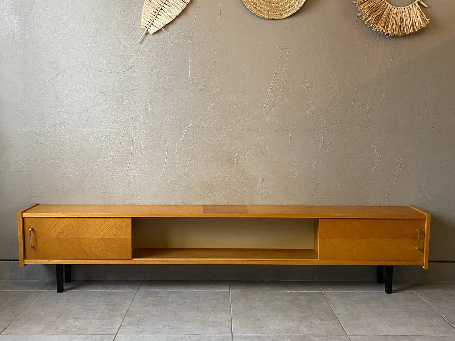 Vintage wooden sideboard (shallow)