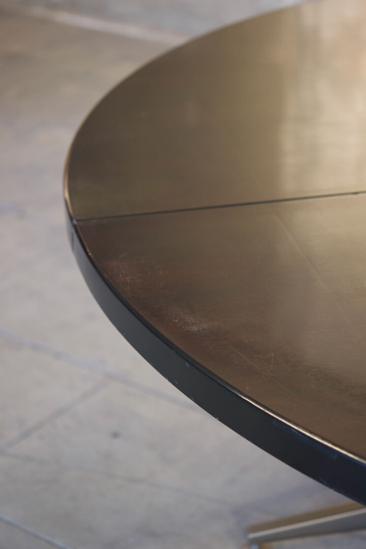 Large round conference table xxl design 1970'