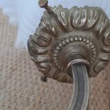 Bronze art deco sconce
