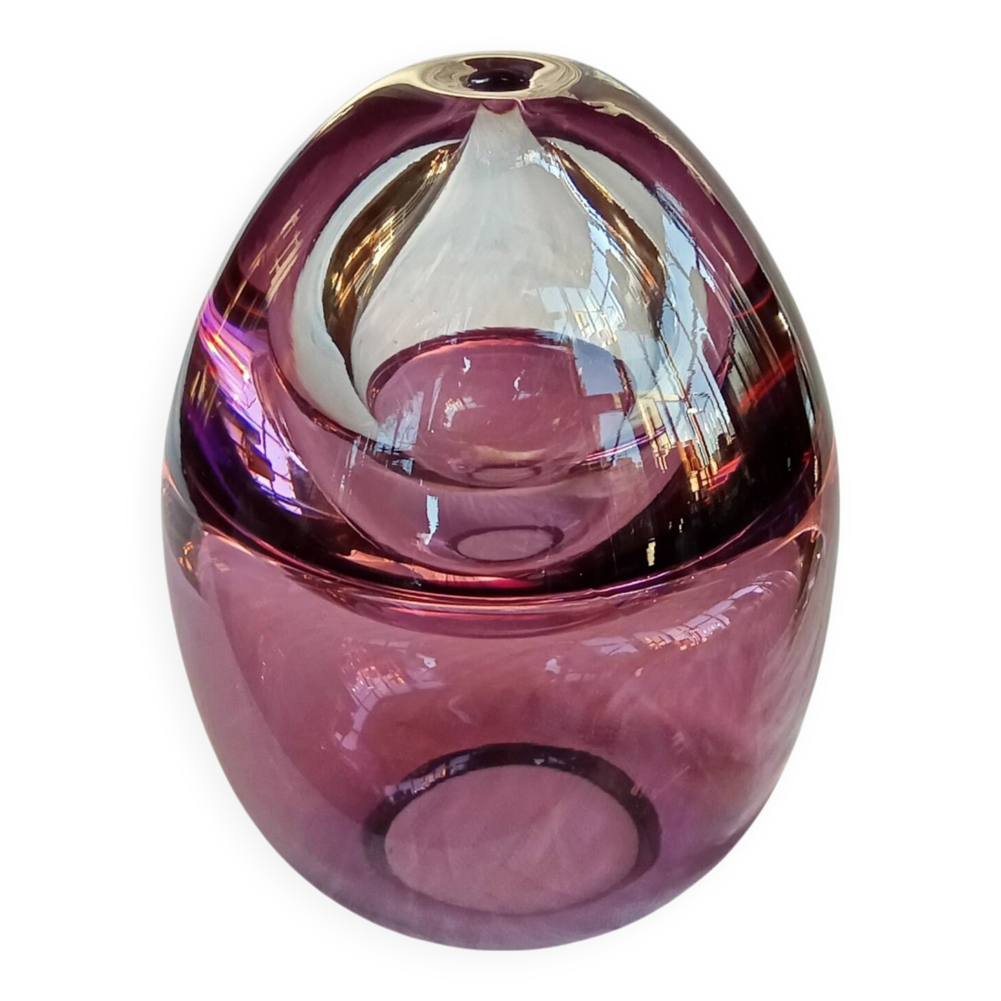 Old Murano flower spike vase