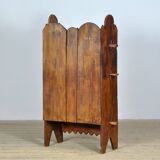 Armoire Wabi Sabi en hêtre, vers 1800