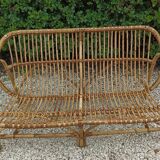 Rattan sofa