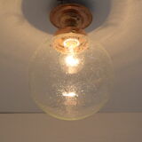 Art Deco brass Ceiling Light,1930's.