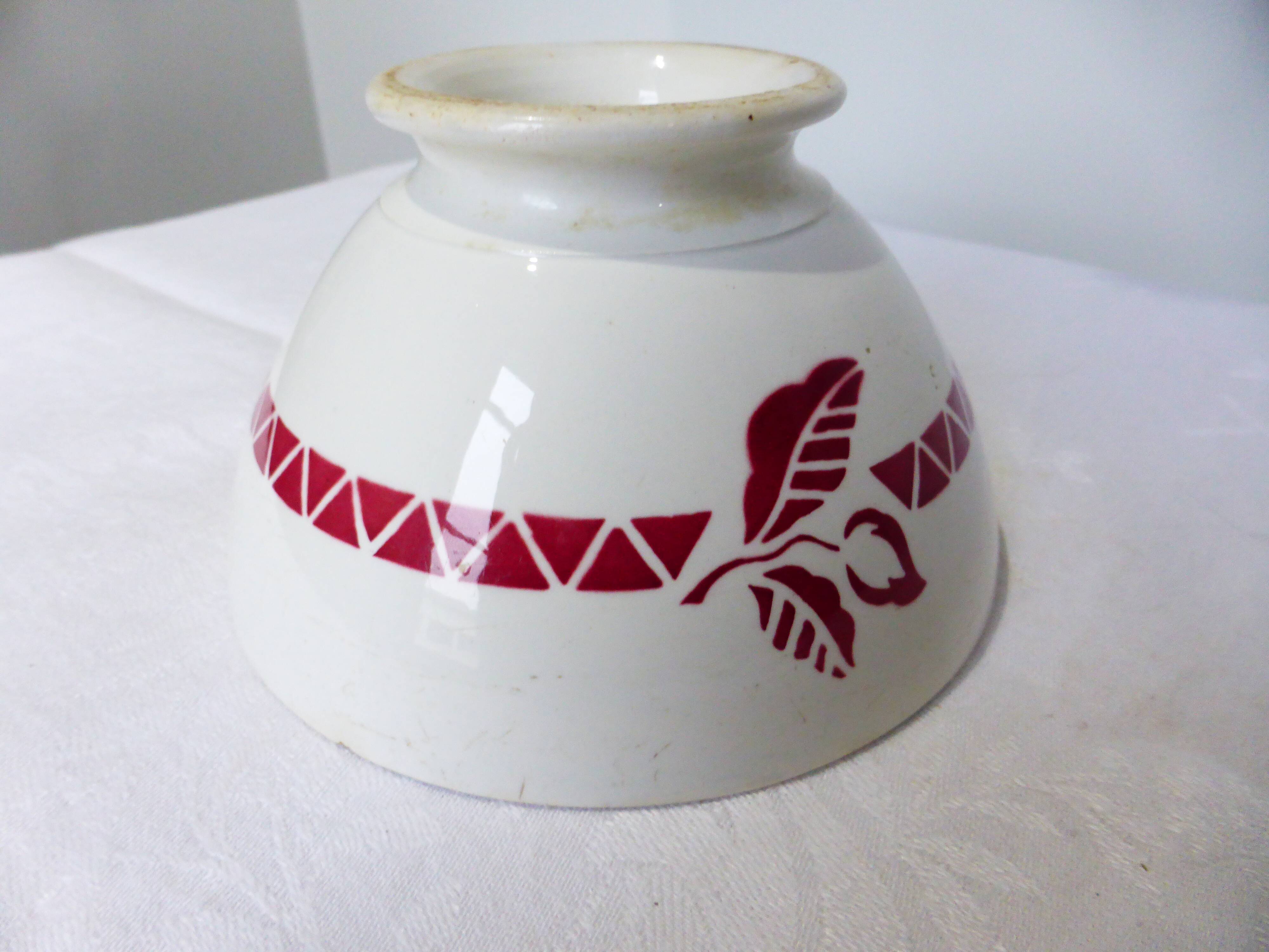 Bowl of Digoin Sarreguemines on piedouche 2112773