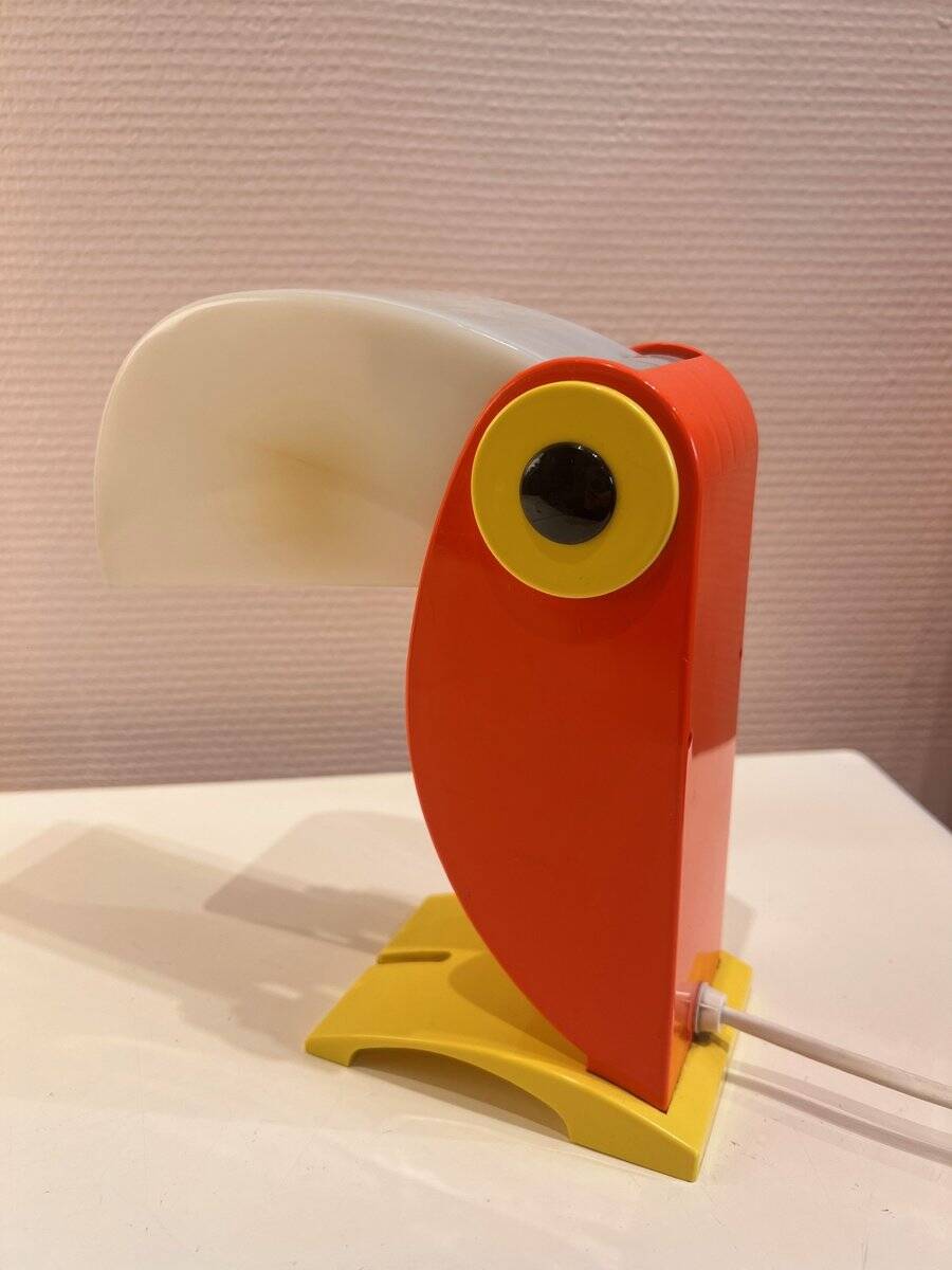 Lampe de bureau Toucan de Ferrari / OTF Verona, 1970s
