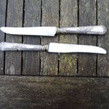 12 old Orbrille stainless steel table knives
