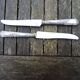 12 old Orbrille stainless steel table knives