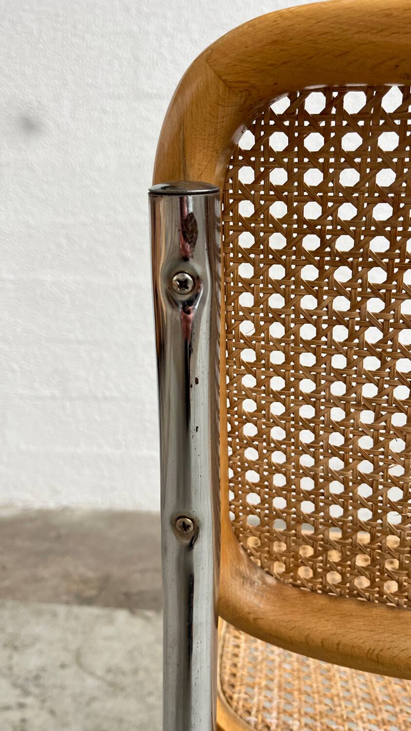 4 Cesca B32 Marcel Breuer chairs