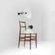 Wall lamps Aggregato by Enzo Mari for Artemide, 1970s, set of 2