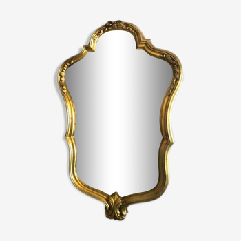 Ancient golden mirror 37x59cm
