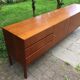 Vintage straight feet 3-door sideboard