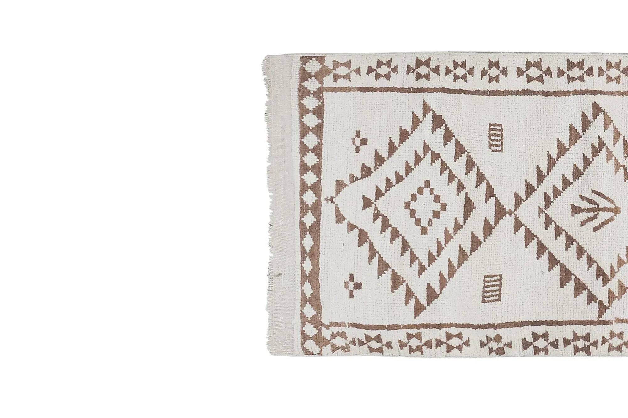 Vintage Turkish hallway rug 91x462 cm