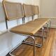 Lot of 3 ccesca b32 by marcel breuer made in italy