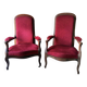 Set of 2 "Voltaire" armchairs