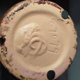 Vase collaboration between G de Bryun and Atelier Dubois at Bouffioulx.