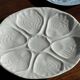 Set of 4 oyster plates Limoges France D25