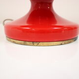 Mid-century all-glass table lamp Osvětlovací sklo Valašské meziříčí, 1970's