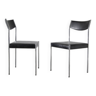 Side Chairs by Edlef Bandixen for Dietiker, Switzerland, Set of 2